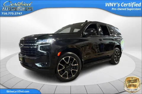 Black 2022 Chevrolet Tahoe RST 4x4 for sale in Grand Island, NY