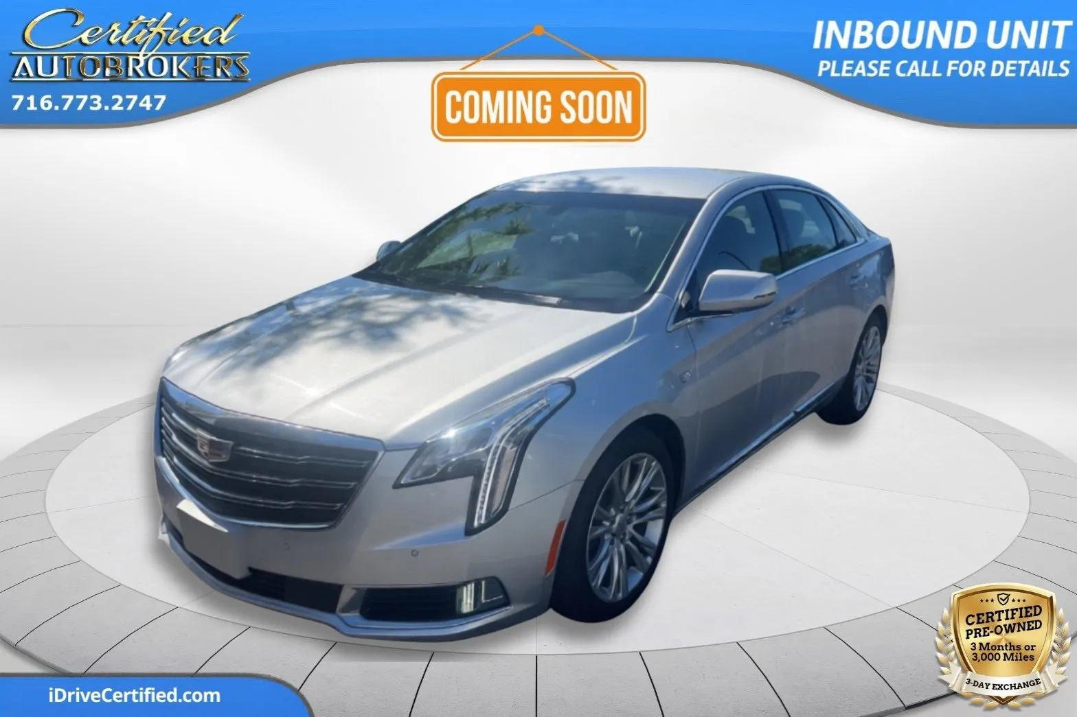 Silver 2018 Cadillac XTS Luxury AWD for sale in Grand Island, NY
