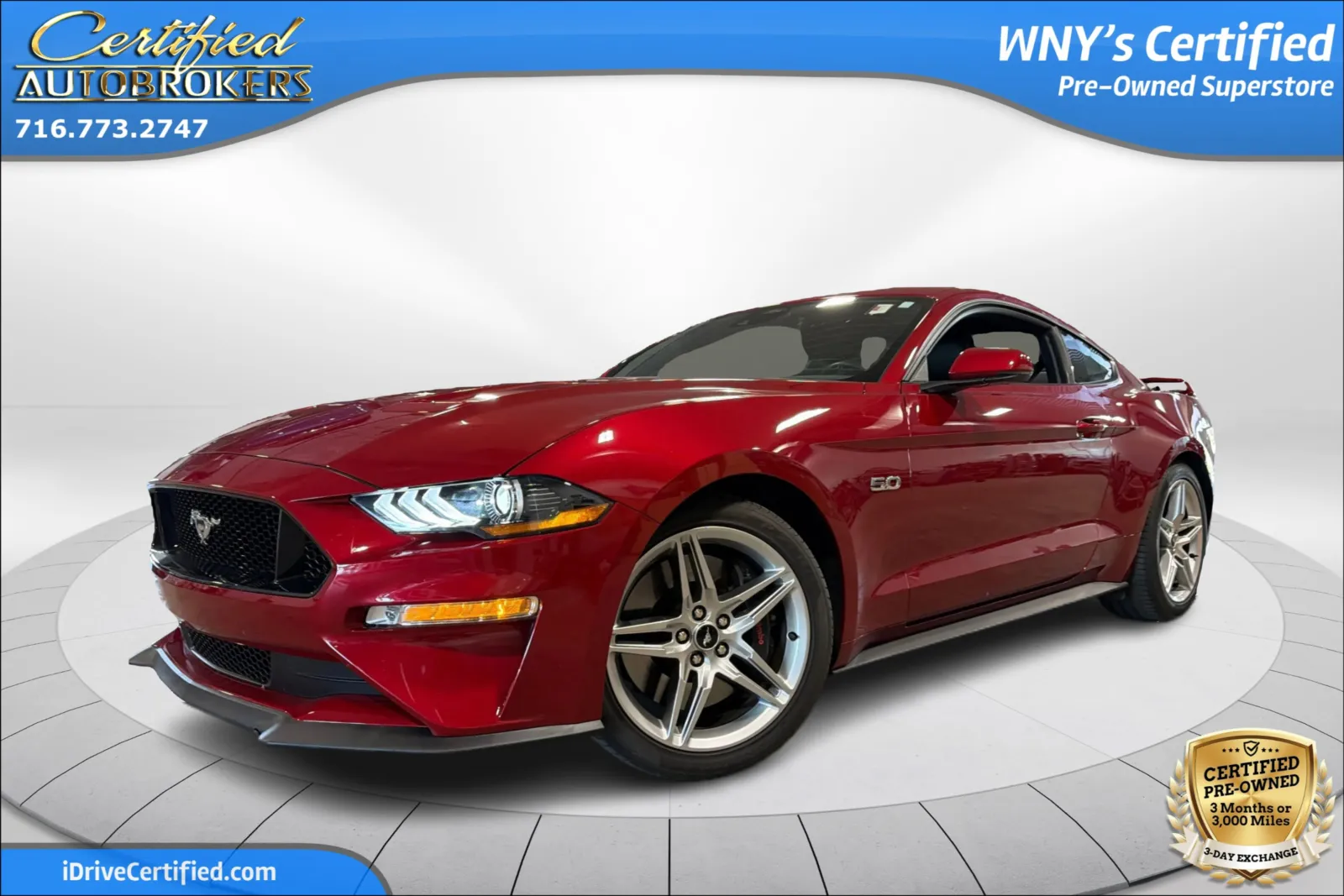 Red 2022 Ford Mustang GT for sale in Grand Island, NY