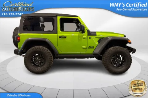 More photos of 2025 Jeep Wrangler Willys 4x4 at Certified AutoBrokers, NY