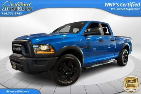 Blue 2021 Ram 1500 Classic Warlock 4x4 for sale in Grand Island, NY