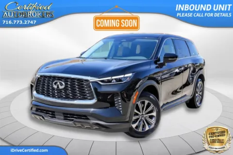 Black 2024 INFINITI QX60 PURE AWD for sale in Grand Island, NY
