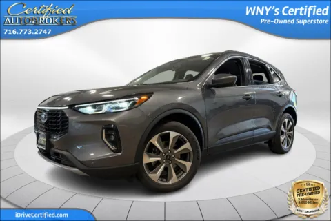 Gray 2023 Ford Escape Platinum AWD for sale in Grand Island, NY