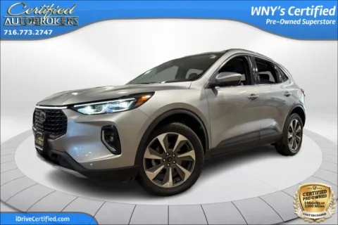 Silver 2023 Ford Escape Platinum AWD for sale in Grand Island, NY