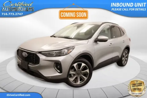 Silver 2023 Ford Escape Platinum AWD for sale in Grand Island, NY