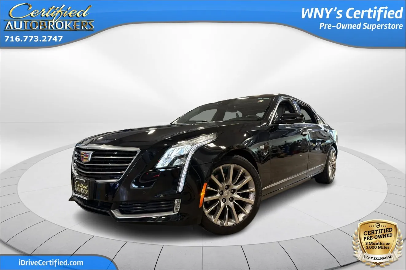 Black 2016 Cadillac CT6 Premium Luxury AWD for sale in Grand Island, NY