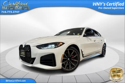 White 2024 BMW 4 Series M440i xDrive AWD for sale in Grand Island, NY