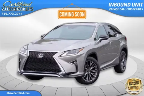 Silver 2018 Lexus RX 350 F Sport AWD for sale in Grand Island, NY
