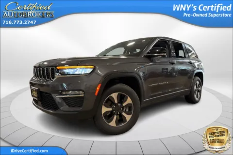 Gray 2024 Jeep Grand Cherokee 4xe for sale in Grand Island, NY