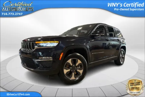 Blue 2024 Jeep Grand Cherokee 4xe for sale in Grand Island, NY