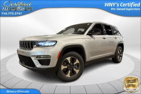 Silver 2024 Jeep Grand Cherokee 4xe for sale in Grand Island, NY
