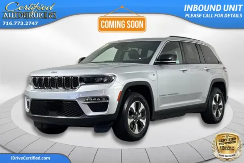 Silver 2024 Jeep Grand Cherokee 4xe for sale in Grand Island, NY