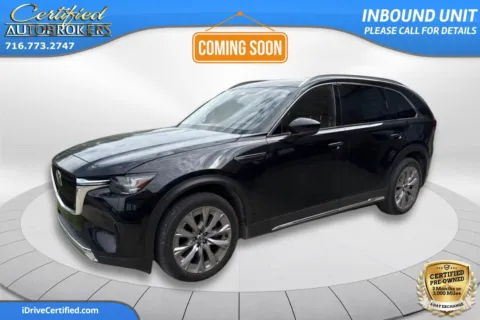 Black 2024 Mazda CX-90 3.3 Turbo Premium AWD for sale in Grand Island, NY