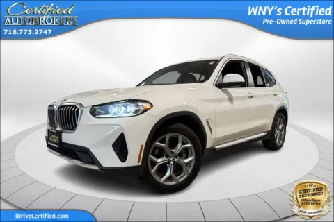 White 2024 BMW X3 xDrive30i AWD for sale in Grand Island, NY