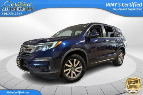 Black 2020 Honda Pilot EX-L AWD for sale in Grand Island, NY