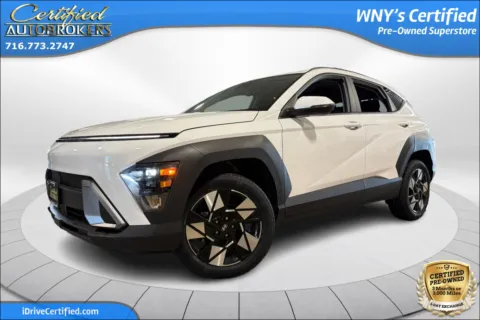 White 2025 Hyundai Kona SEL AWD for sale in Grand Island, NY
