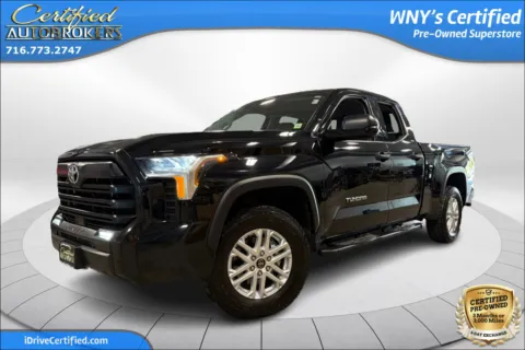 Black 2022 Toyota Tundra SR5 4x4 for sale in Grand Island, NY