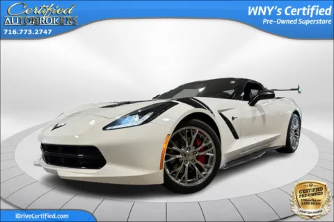 White 2017 Chevrolet Corvette 1LT for sale in Grand Island, NY