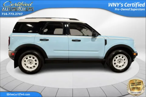 More photos of 2023 Ford Bronco Sport Heritage 4x4 at Certified AutoBrokers, NY