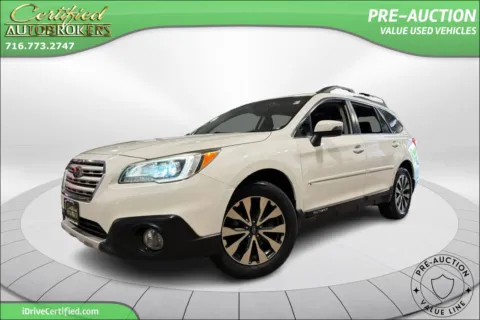 White 2017 Subaru Outback Limited AWD for sale in Grand Island, NY