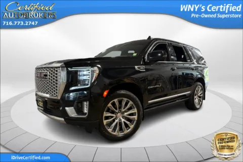 Black 2021 GMC Yukon Denali 4x4 for sale in Grand Island, NY