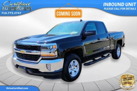 Black 2018 Chevrolet Silverado 1500 LT 4x4 for sale in Grand Island, NY