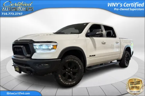 White 2021 Ram 1500 Rebel Night 4x4 for sale in Grand Island, NY