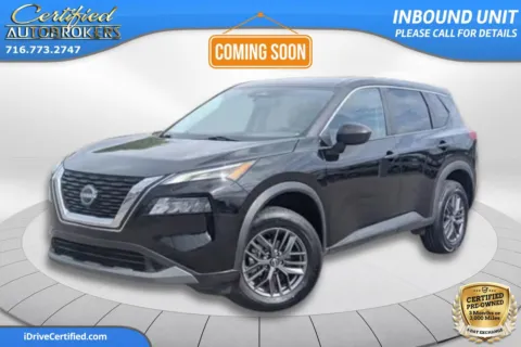 Black 2023 Nissan Rogue S AWD for sale in Grand Island, NY
