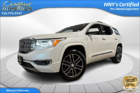 White 2019 GMC Acadia Denali AWD for sale in Grand Island, NY
