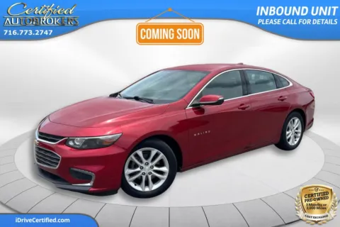 Red 2016 Chevrolet Malibu LT for sale in Grand Island, NY