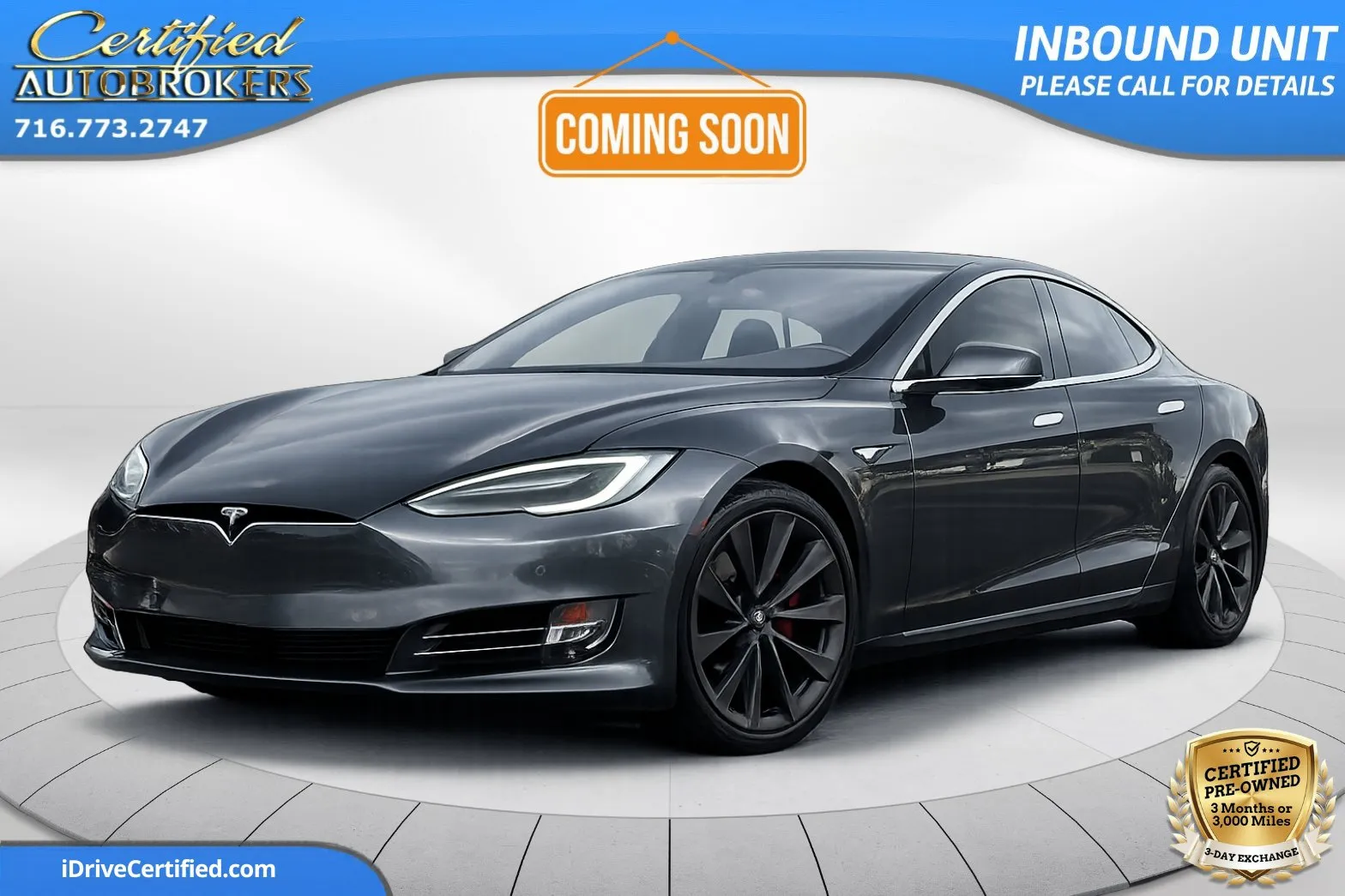 Silver 2019 Tesla Model S Performance AWD for sale in Grand Island, NY