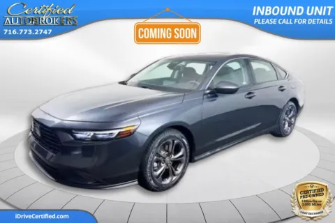 Blue 2023 Honda Accord Sedan EX for sale in Grand Island, NY