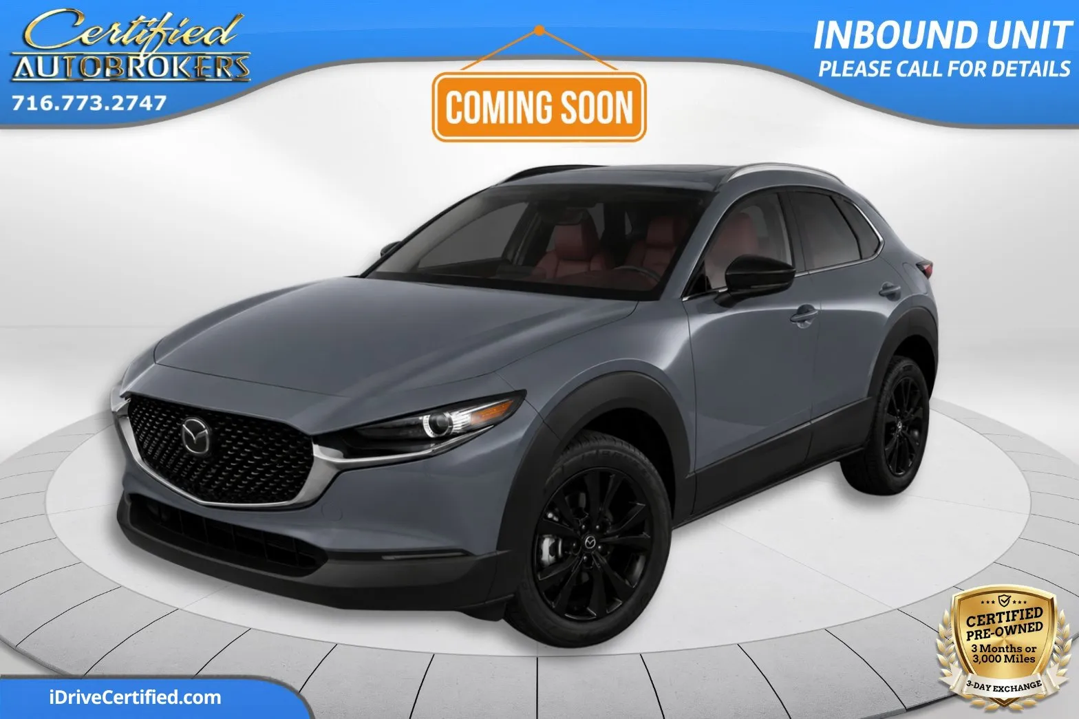 Gray 2023 Mazda CX-30 2.5 S Carbon Edition AWD for sale in Grand Island, NY