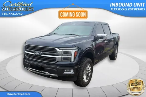 Blue 2024 Ford F-150 King Ranch 4x4 for sale in Grand Island, NY