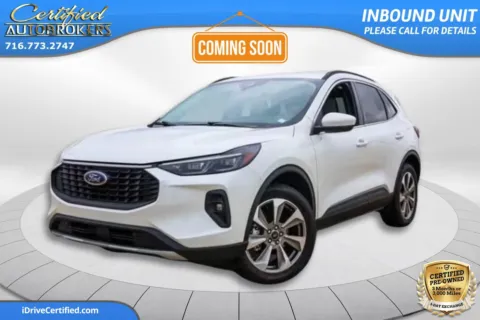 White 2025 Ford Escape Platinum AWD for sale in Grand Island, NY