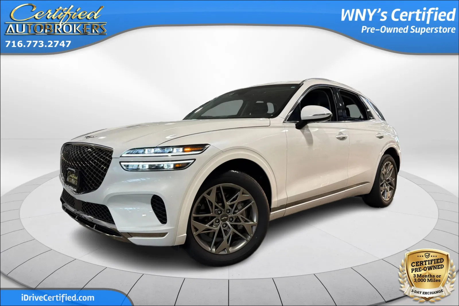 White 2025 Genesis GV70 2.5T AWD for sale in Grand Island, NY