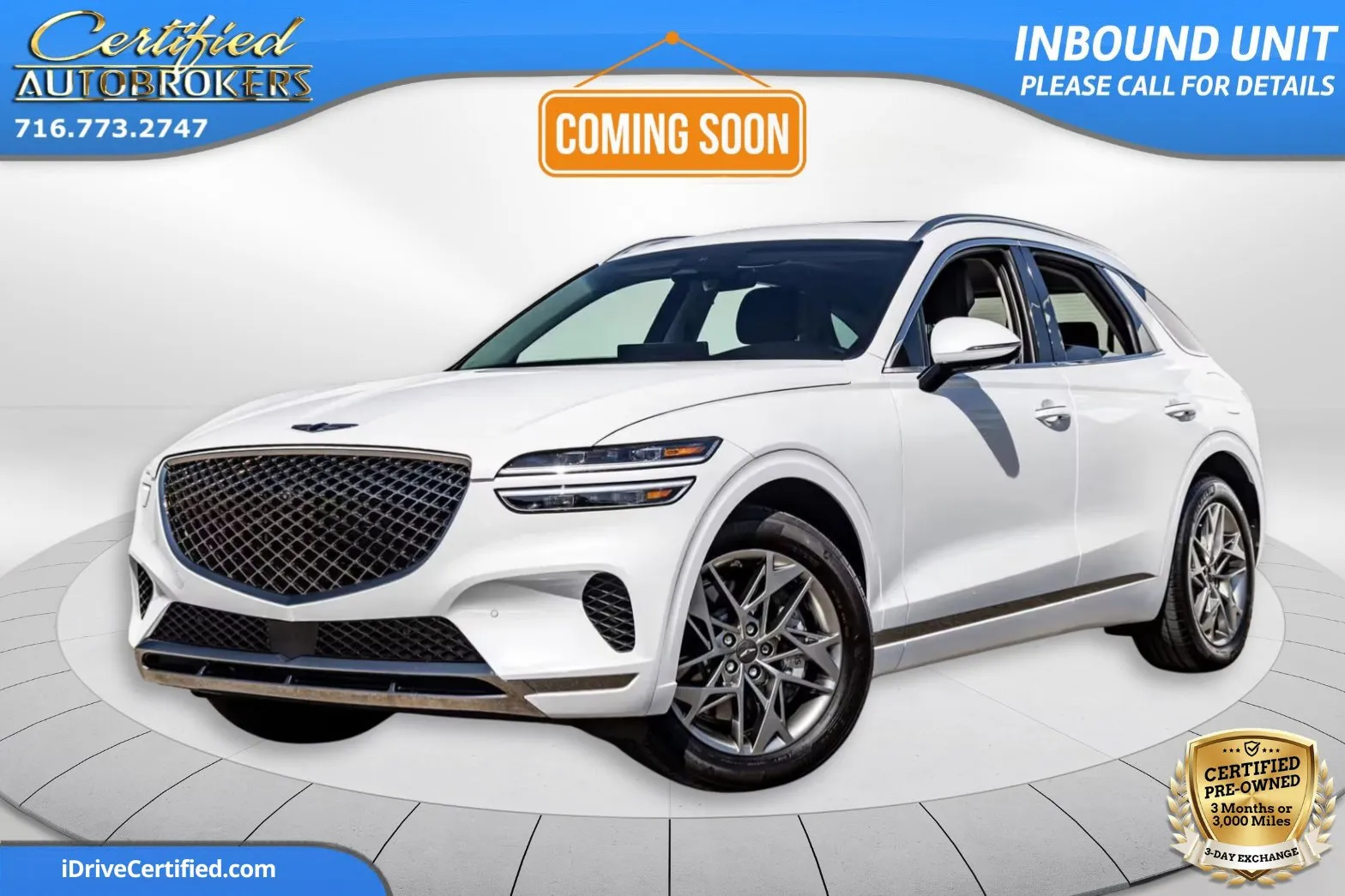 White 2025 Genesis GV70 2.5T AWD for sale in Grand Island, NY
