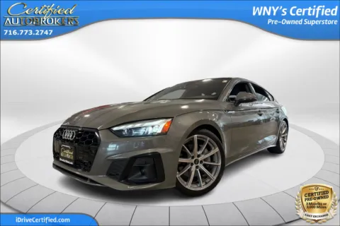 Gray 2025 Audi A5 Sportback S line Premium AWD for sale in Grand Island, NY