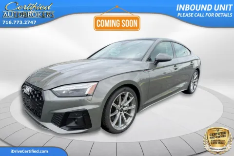 Gray 2025 Audi A5 Sportback S line Premium AWD for sale in Grand Island, NY