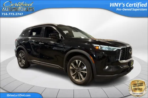 Another view of 2025 INFINITI QX60 LUXE AWD for sale in Grand Island, NY at Certified AutoBrokers