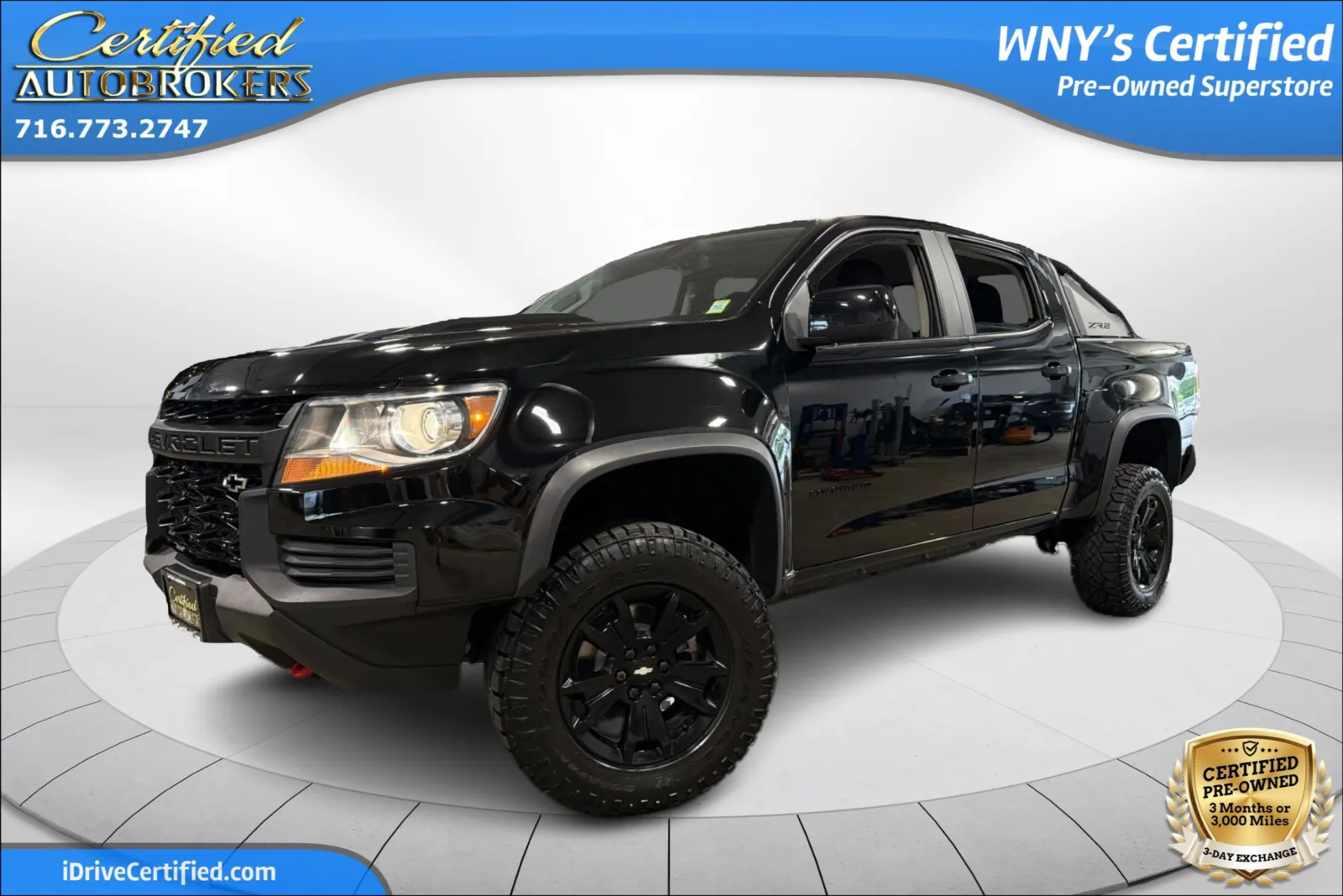 Black 2022 Chevrolet Colorado ZR2 4x4 for sale in Grand Island, NY