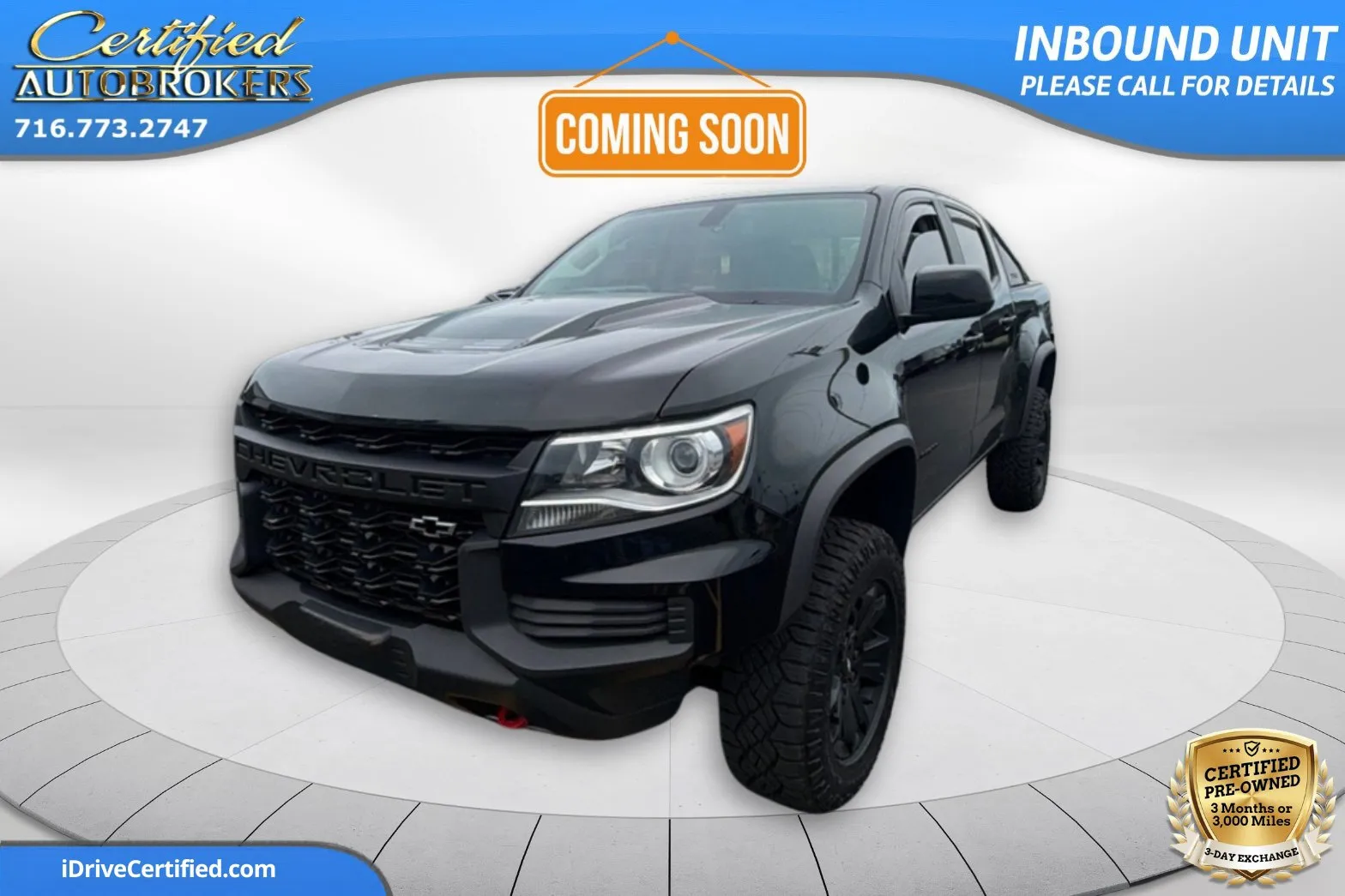Black 2022 Chevrolet Colorado ZR2 4x4 for sale in Grand Island, NY