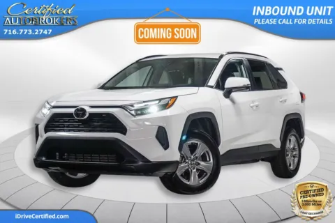White 2024 Toyota RAV4 XLE AWD for sale in Grand Island, NY