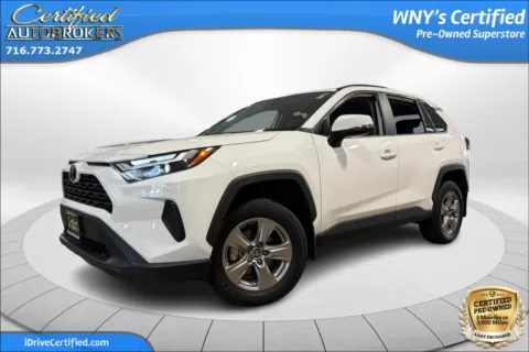 White 2024 Toyota RAV4 XLE AWD for sale in Grand Island, NY
