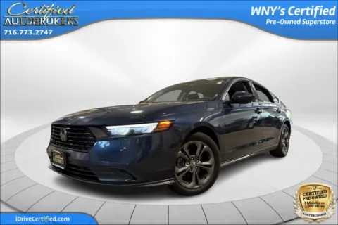 Blue 2023 Honda Accord Sedan EX for sale in Grand Island, NY