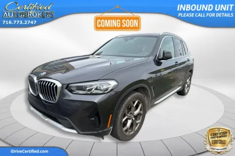 Gray 2023 BMW X3 xDrive30i AWD for sale in Grand Island, NY