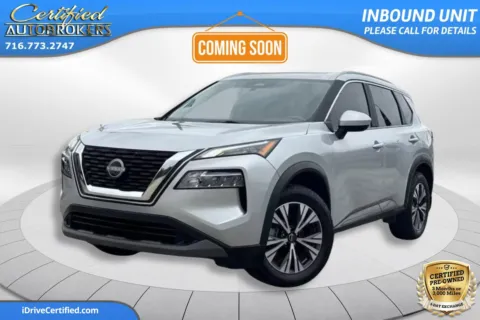 Silver 2023 Nissan Rogue SV AWD for sale in Grand Island, NY
