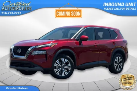 Red 2023 Nissan Rogue SV AWD for sale in Grand Island, NY