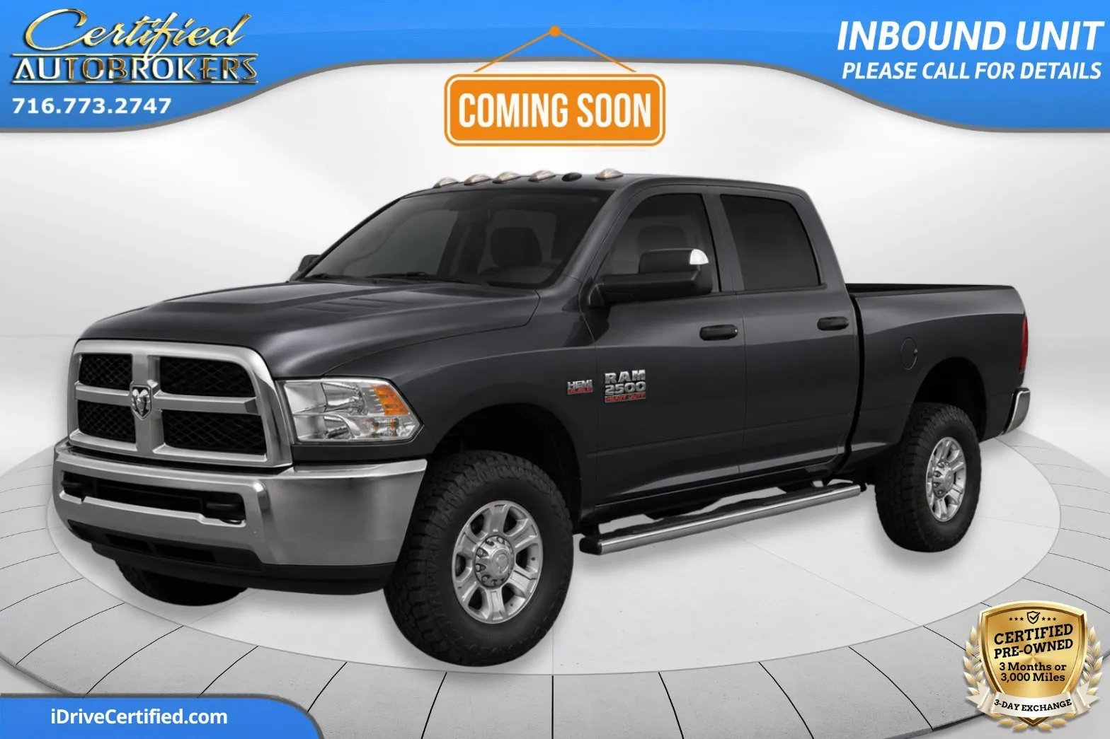 Blue 2016 Ram 2500 Tradesman 4x4 for sale in Grand Island, NY