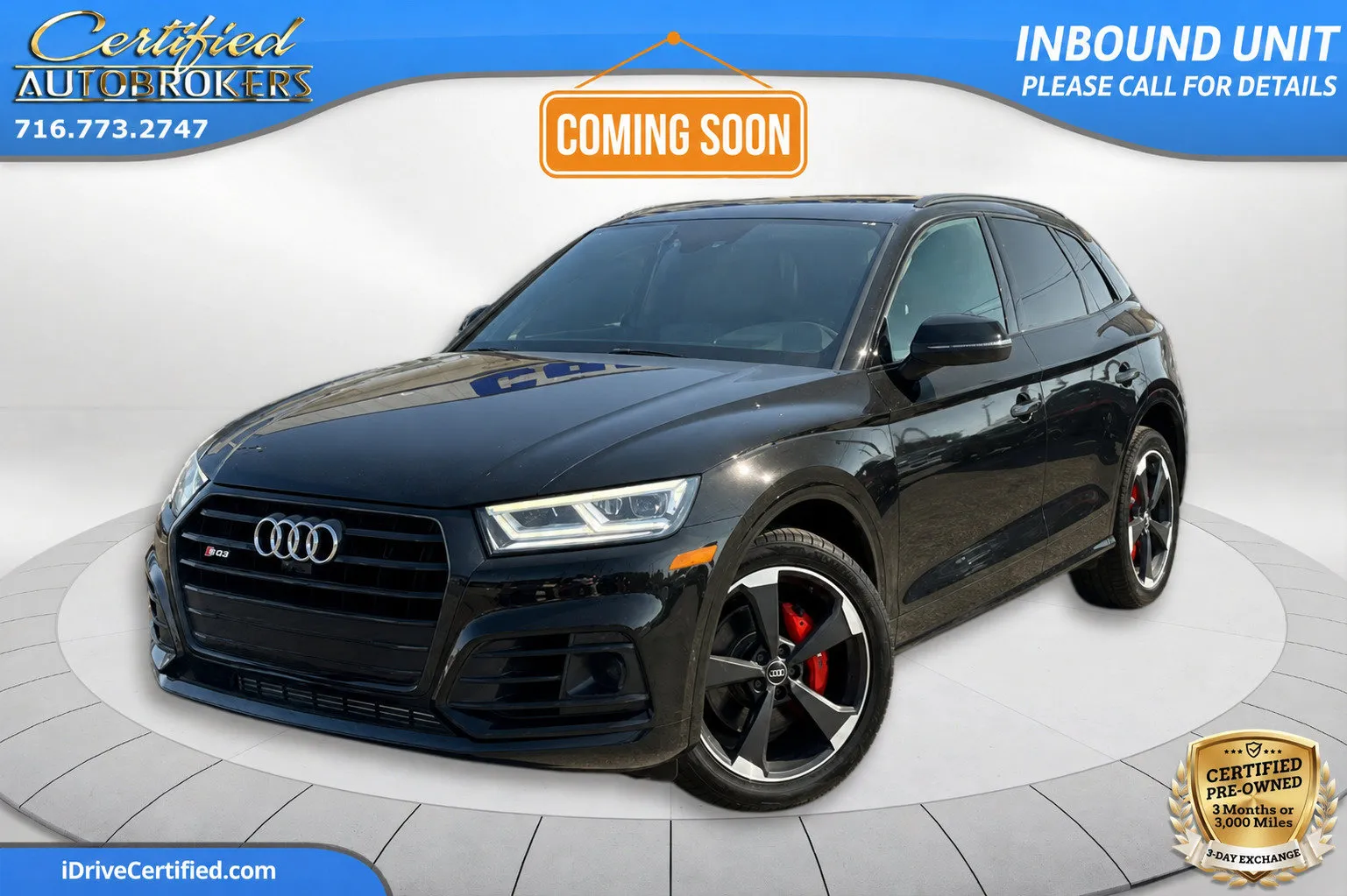 Black 2019 Audi SQ5 Prestige AWD for sale in Grand Island, NY